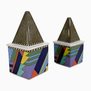 Salt & Pepper Metropol by Barbara Brenner for Rosenthal Studio, 1990s, Set of 2
