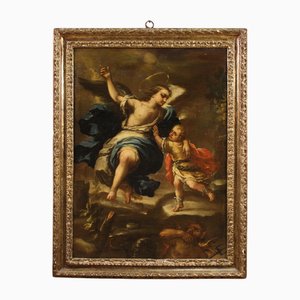 Italian Artist, Tobias and the Angel, 1660, Oil on Canvas, Framed