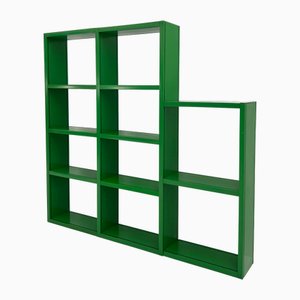 Green Modular Dodona 300 Bookcase by Ernesto Gismondi for Artemide, 1970s