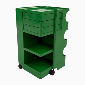 Chariot Boby Vert par Joe Colombo pour Bieffeplast, 1960s