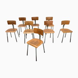 Workshop Chairs, 1950s, Set of 8