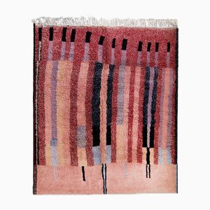 Tapis Berbère Vintage Fait Main en Laine, Maroc, 1992