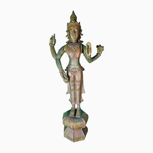 Artiste de la Vallée de Newar Katmandou, Avalokiteśvara, années 1600-1700, Bronze
