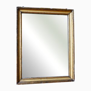 Miroir Antique en Bois Doré