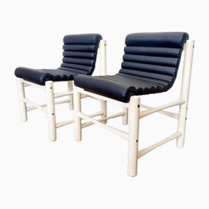 Italian Modern Chairs, Italy, 1970s, Set of 2