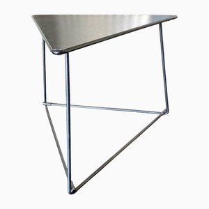 Mesa de centro triangular vintage de Niels Gammelgaard para Mobel Ikea, años 80