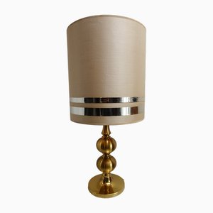 Vergoldete Ball Tischlampe von Boulanger von Boulanger, 1970er