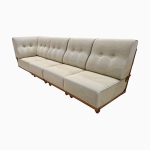 Canapé Modulaire Elmyre par Guillerme Et Chambron pour Votre Maison, Set de 4