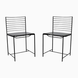 Italienische Alice Stühle von Cidue, 1980er, 2er Set