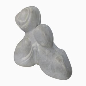 Mario Orsogna, Escultura de madre e hijo, años 70, Mármol