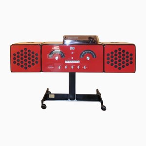 Radiofonógrafo Cubo Rr 126 Fo de F.lli Castiglioni para Brionvega - Italia 70, 1971