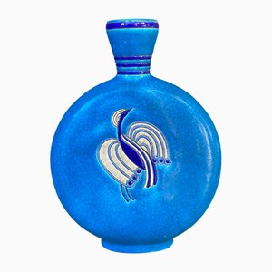 Glazed Earthenware Gourd Vase from Longwy for Primavera, 1920s