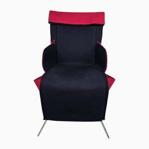 Filzka Armchair by Borek Šípek for Scarabas République Tchèque, 1989