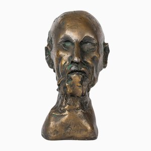 Roulland, Figurative Skulptur, 20. Jh., Patinierte Bronze