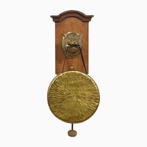 Wall Hanging Dinner Gong, 1890s