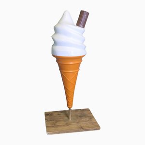 Riesiges Eiscreme Werbeschild, 1970