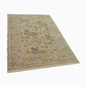 Alfombra Oushak pequeña, década de 2000