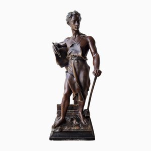 Metal Figure, France, 1920s
