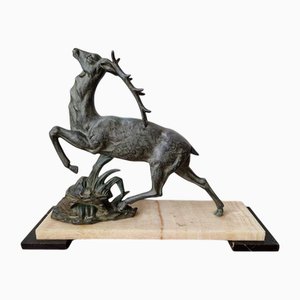 Art Deco Hirsch Figur