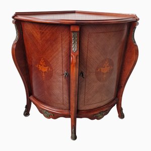 Corner Cabinet with Inlays