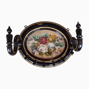 Porte-Serviettes Antique en Acajou