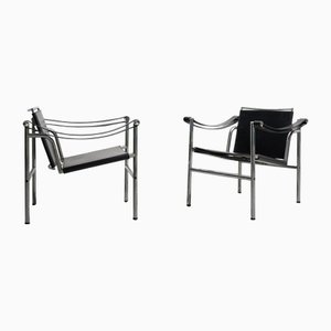 LC1 Stühle von Le Corbusier, 1970er