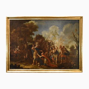 Francesco Fontebasso, Alexander the Great Landscape, 1740, Oil on Canvas
