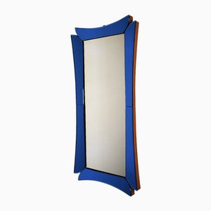 Large Italian Glass Mirror, 1950