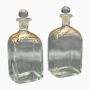 Antique English Tincture Bottles, 1800, Set of 2