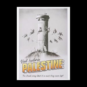 Banksys Palästina Poster, 2018