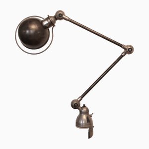 Vintage Industrial French Clamp Scale Lamp by Jean-Louis Domecq for Jieldé, 1950s