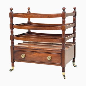 Regency Mahogany Boat Shaped Canterbury, 1820