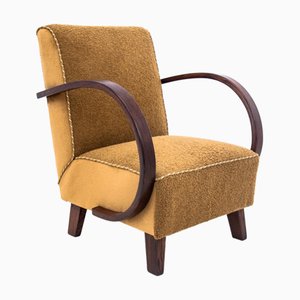 Art Deco Sessel von J. Halabala, Tschechische Republik, 1930er