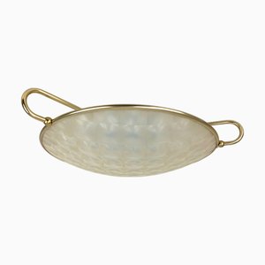 Large German Flush Ceiling from Erco Leuchten, 1950s