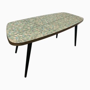 Tavolino da caffè vintage a mosaico, anni '50