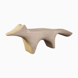 Carved Fox by Arne Lindaas, Norway, 1960