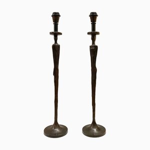 Vintage Art Deco Table Lamps, 2000s, Set of 2