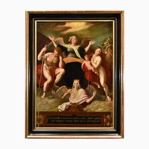Jacob De Backer, Redemption of Adam & Eve, 1575, Oil Painting