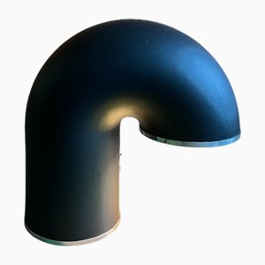 Industrielle Tischlampe mit gebogener Röhrenstruktur, Italien, 1960er