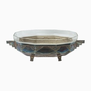 Milieu de Table Art Déco de Orfèvrerie Dilecta, 1930s, Set de 2