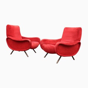Butacas de Marco Zanuso para Arflex, 1950. Juego de 2