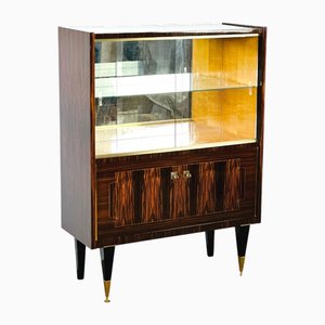 Moderne Art Deco Vitrine in Makassar, Frankreich, 1950