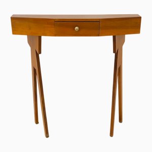 Mobiler Konsolentisch aus Holz von Guglielmo Ulrich, 1960er