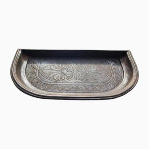 Fireplace Pan in Ash and Cast Iron, 1890s
