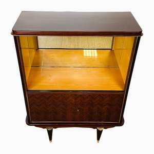 Art Deco Makassar Vitrine, 1950er