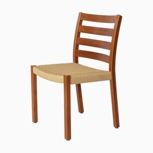 Mid-Century Danish Model 408 Dining Chair in Teak by Niels Otto (N. O.) Møller for J. L. Møllers