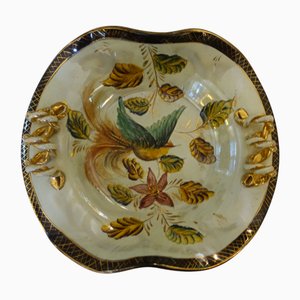 Large Vintage Porcelain Bowl by Hubert Bequet, 1960s