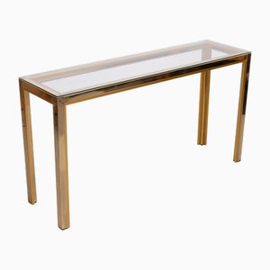 Hollywood Regency Console Table by Renato Zevi for Romeo Rega, Italy, 1970s