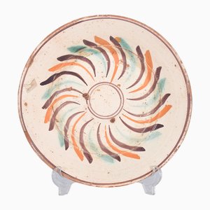 Portugiesische Ratinho Schale aus Steingut von Coimbra, 1850er