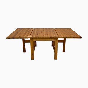 Table de Salle à Manger Vintage Fureka en Pin attribuée à Edvin Helseth pour Stange Bruk, 1960s